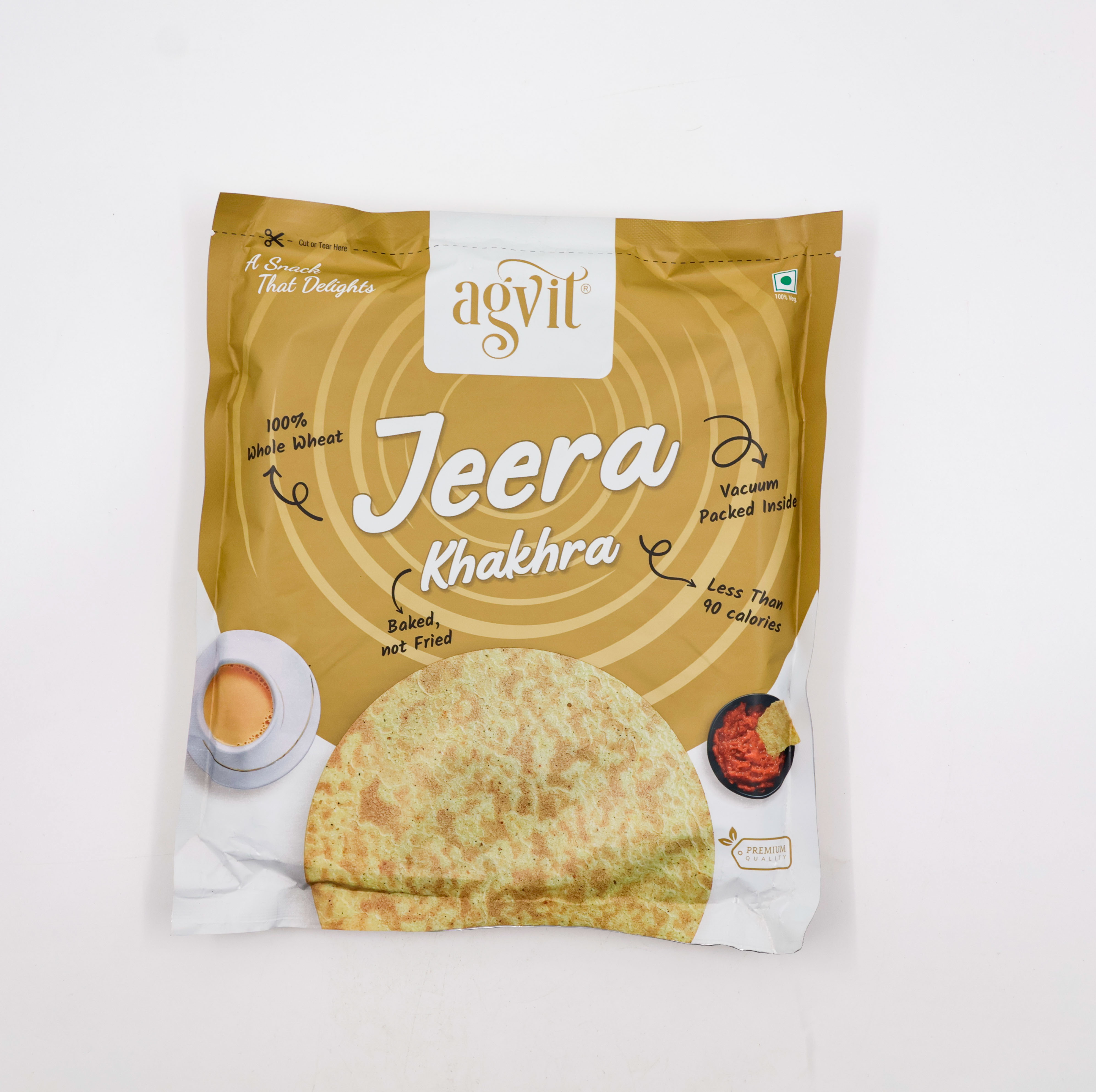 Agvit Khakhra Jeera 180 g